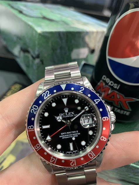 rolex 16710 usato|rolex gmt 16710 pepsi review.